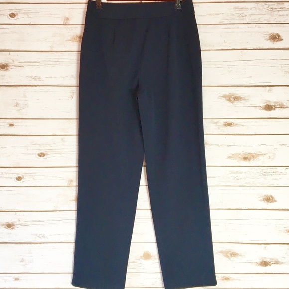 Talbots Navy Blue Dress Pants Size 4 - Picture 3 of 10